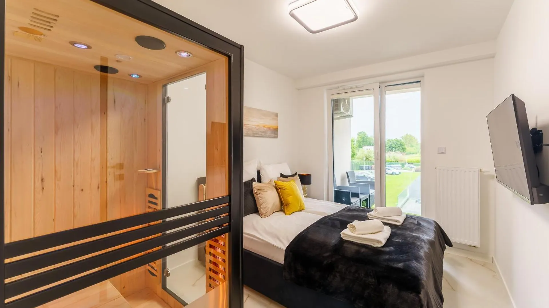 Golden Pearl Spa Prywatny Apartament Z Sauna I Jacuzzi Kołobrzeg