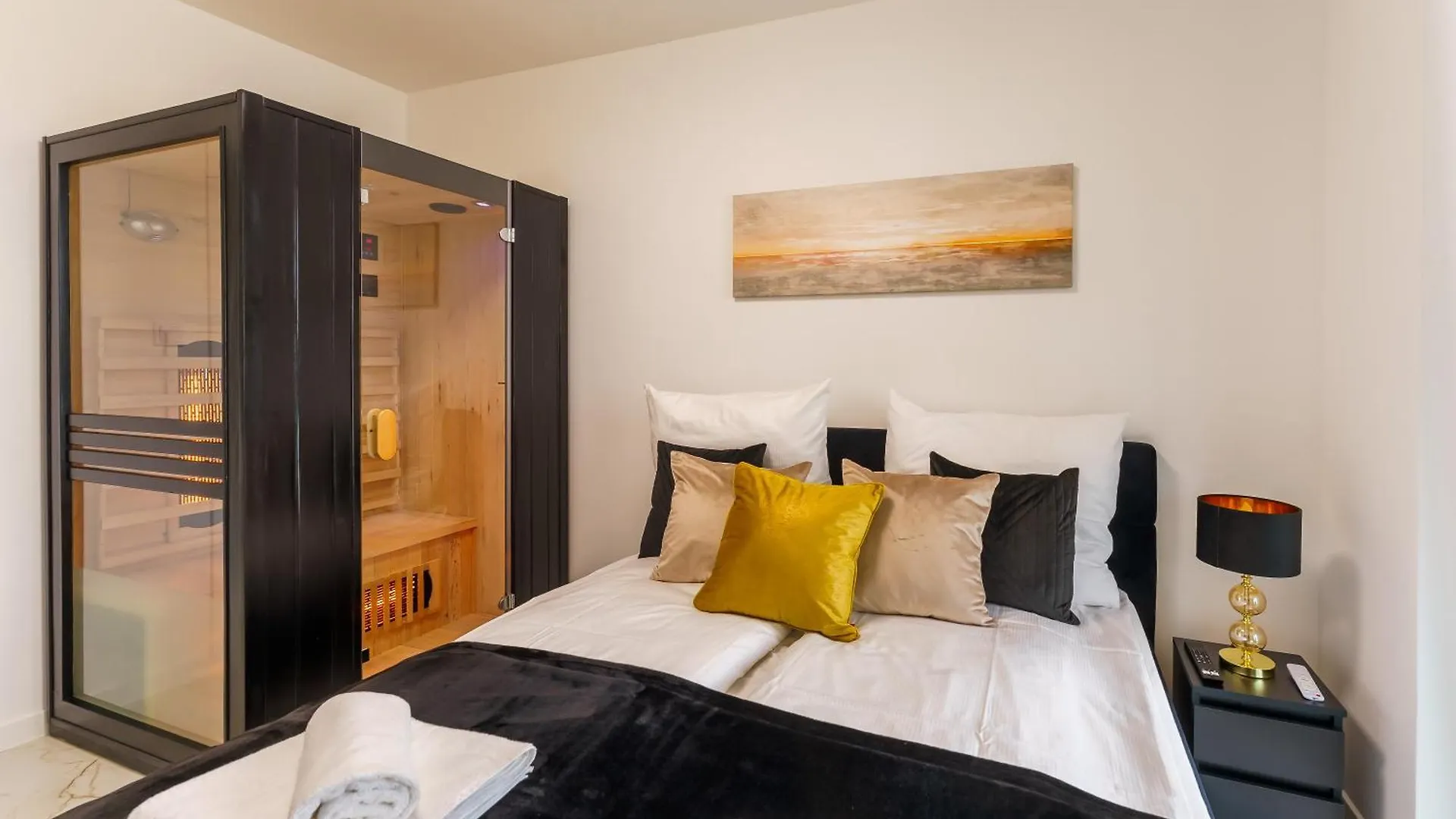 Golden Pearl Spa Prywatny Apartament Z Sauna I Jacuzzi Kołobrzeg Polen